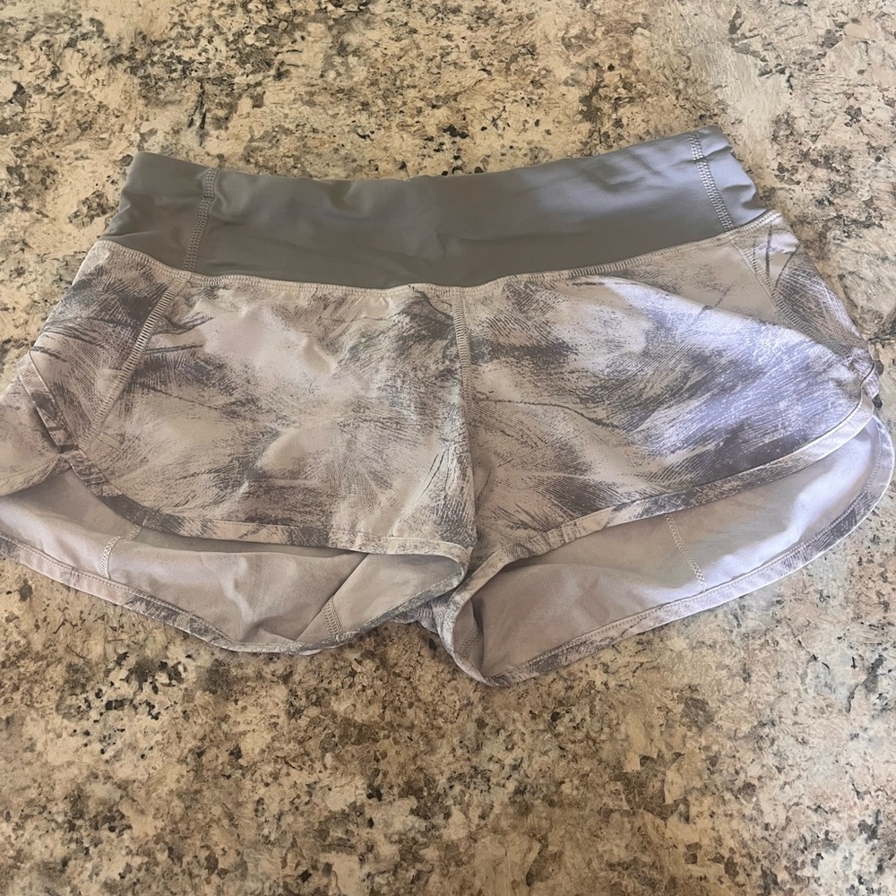 Lululemon Athletica Gray Athletic Shorts for Active Comfort